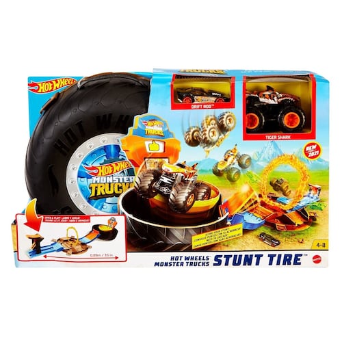 Hot Wheels Monster Trucks Llanta de Acrobacias