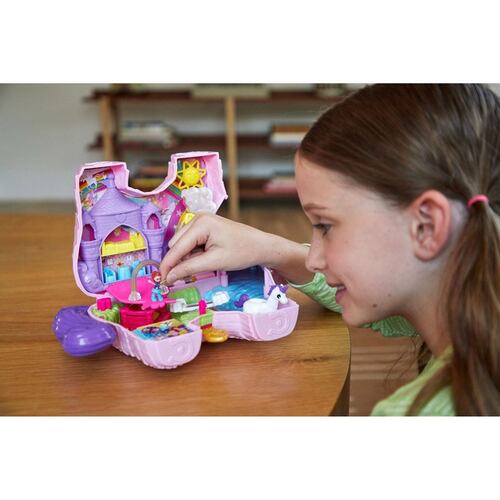 Polly Pocket, Piñata De Unicornio Con Sorpresas