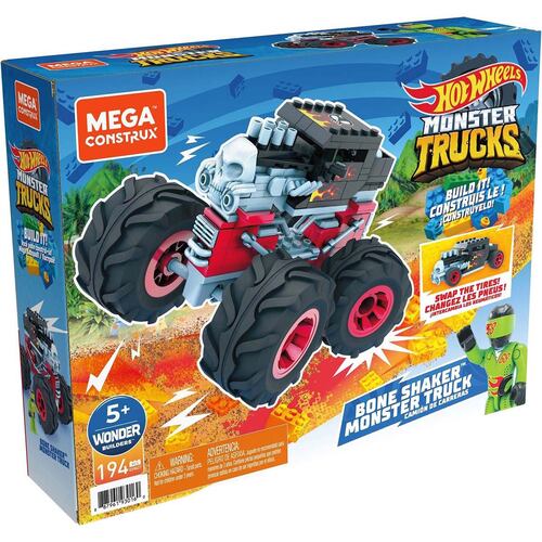 Mega Construx Hot Wheels Monster Truck Bone Shaker