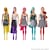 Barbie Fashionista, Color Reveal Colores