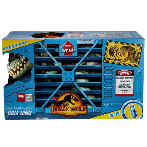 Imaginext Jurassic World Dinosaurio Mega Rugido Salvaje