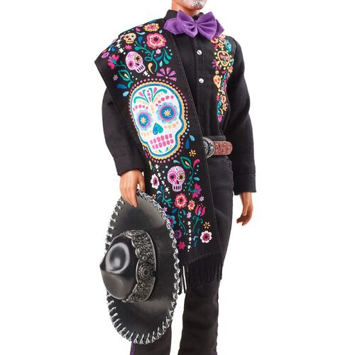 Barbie Collector, Barbie Ken Día de Muertos, Muñecas para niñas de 6 años en adelante