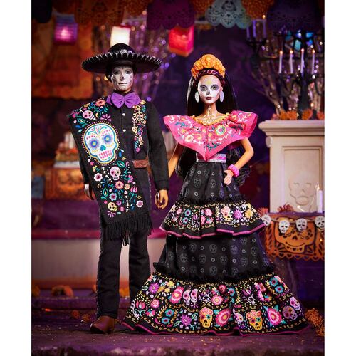 Barbie Collector, Barbie Ken Día de Muertos, Muñecas para niñas de 6 años en adelante