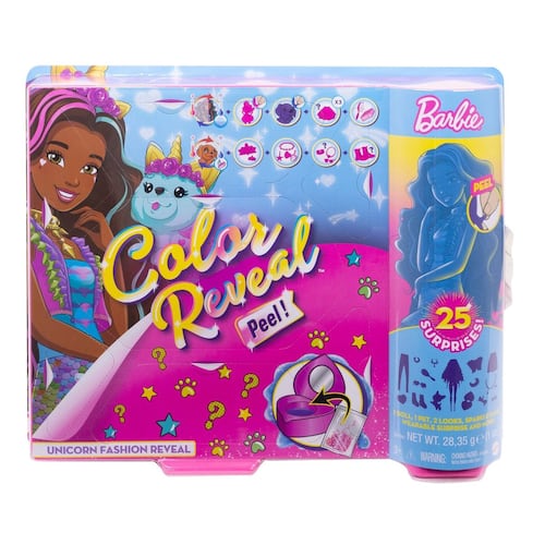 Barbie Fashionista Color Reveal Moda de Fantasía