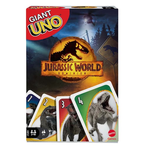 UNO Jurassic World UNO Gigante Jurassic World 3