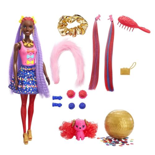 Barbie Color reveal, Barbie Set de Fiesta Sorpresa, Muñecas
