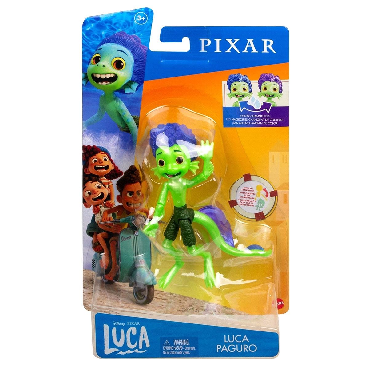 Juguetes De La Cajita Feliz De Luca Walmart Pixar Luca Juguetes