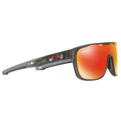 Oakley Crossrange Shield prizm Rubí armazón gris