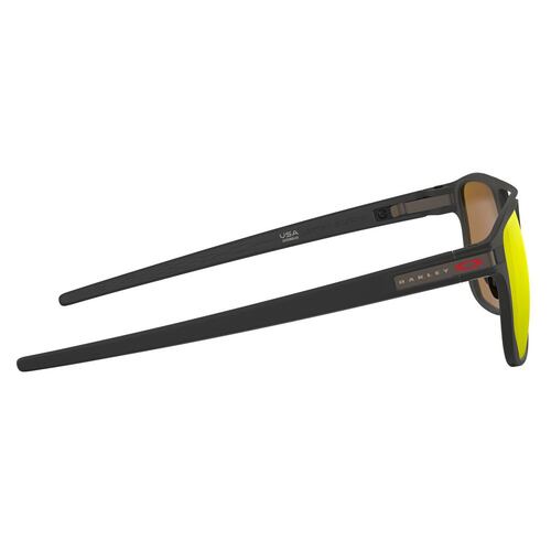 Lente Solar Oakley Latch Alpha PRIZM Polarizado Negro