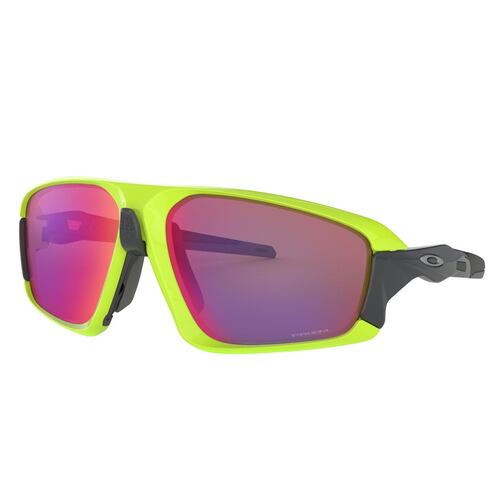 Oakley field jacket prizm violeta armazón inyectado amarillo-gris