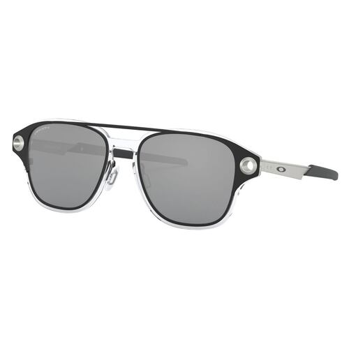 Lentes Solares Oakley Armazón de Titanio Negro-Plata