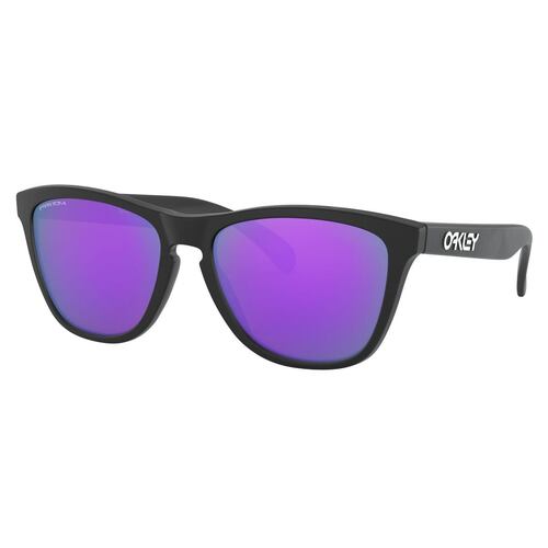 Lente solar Oakley Prizm Espejeado Violeta Nylon Negro