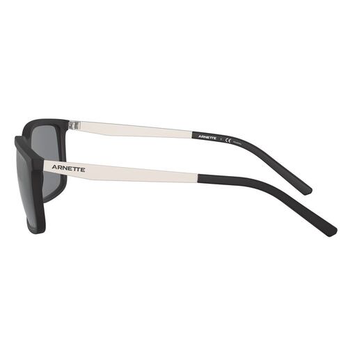 Lente Solar Arnette Calipso Gris Nylon Grafito Negro