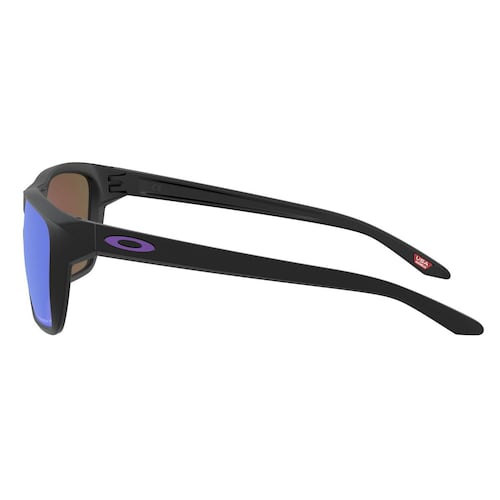 Lente Solar Oakley Sylas Prizm Violeta Polarizado Negro