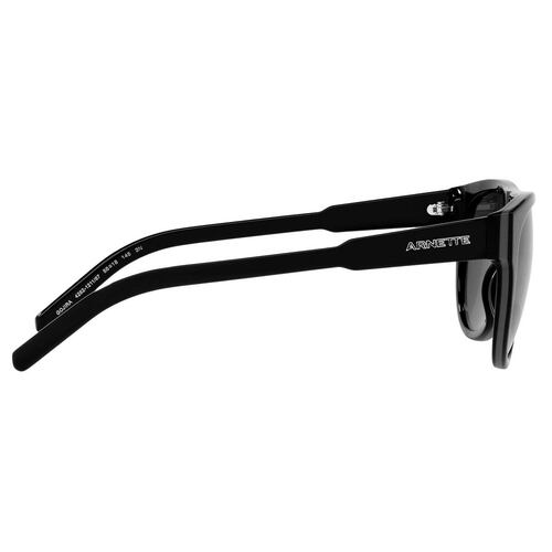 Lente Solar Arnette Gojira Gris en Acetato Negro