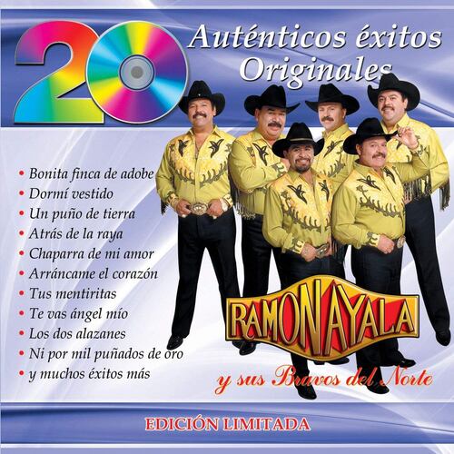 CD 20 Auténticos Éxitos Originales - Ramón Ayala