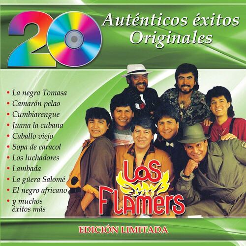 CD Los Flamers-20 Auténticos Éxitos Originales