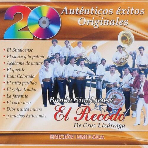 CD 20 Auténticos Éxitos Originales- El Recodo