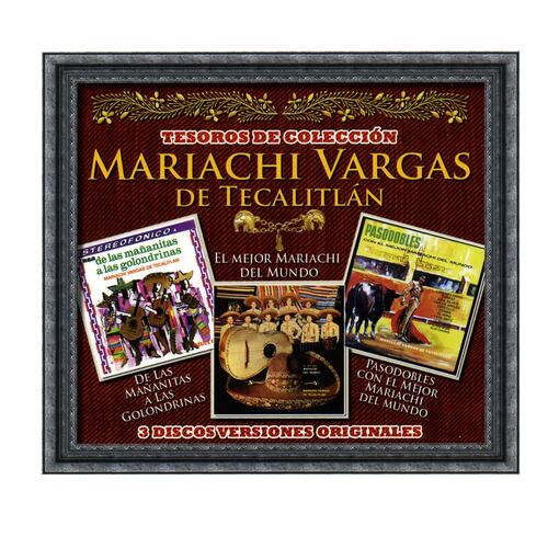 CD Mariachi Vargas de Tecalitlán-Tesoros De Colección