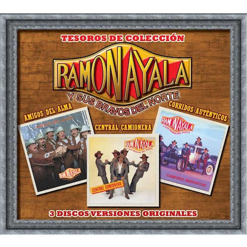 CD  Ramon Ayala y sus Bravos del Norte-Tesoros de Colección