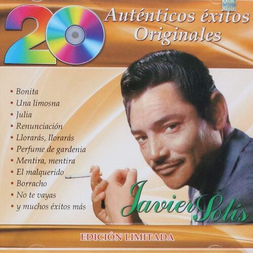 CD 20 Javier Solis-Auténticos Éxitos Originales