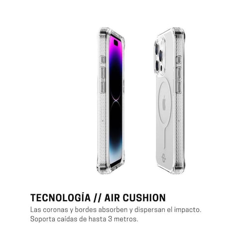 Capa Hybrid Anti-impacto para Apple iPhone 13 Pro - Transparente