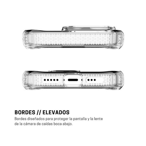 Funda iphone 15 Pro transparente con Magsafe Hybrid