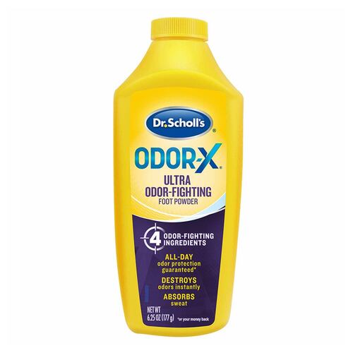 Talco anti-olor para pies 177g Dr Scholl's