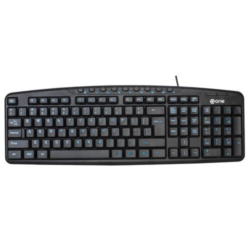 Teclado Alámbrico Multimedia EK6 One