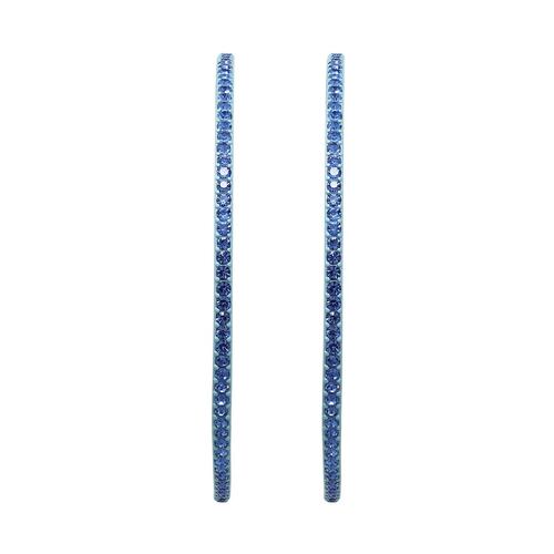 Aretes de Acero Azul tipo  arracada STEVE MADDEN