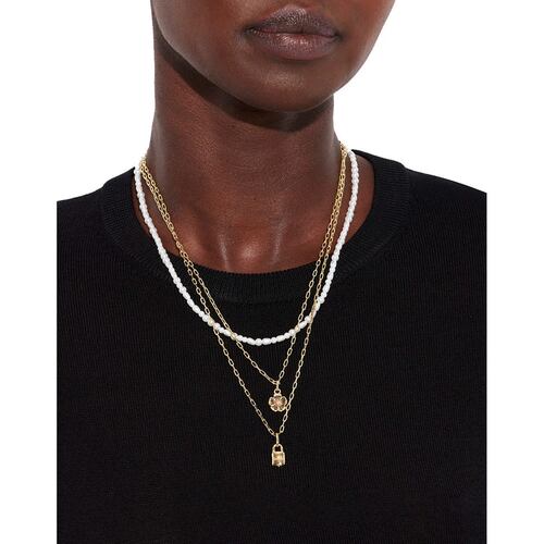 Collar Color Oro, Coach, Tipo Niveles