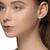 Aretes Mismatch Bitono Candado y Llave Terminado Pulido Coach