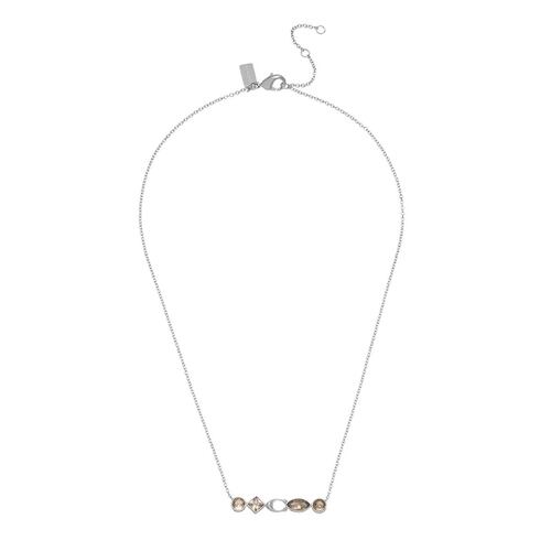 Box Set Collar Corto y Aretes Colgantes Cortos con Detalles en Cristal Y Logo C Coach