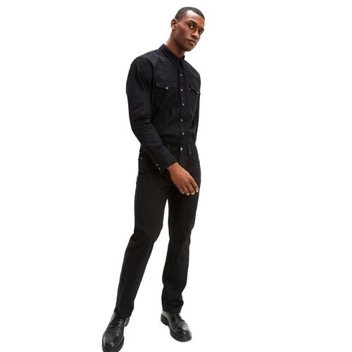 Jeans Levi´s 514 Straight Negro Para Hombre 36X32