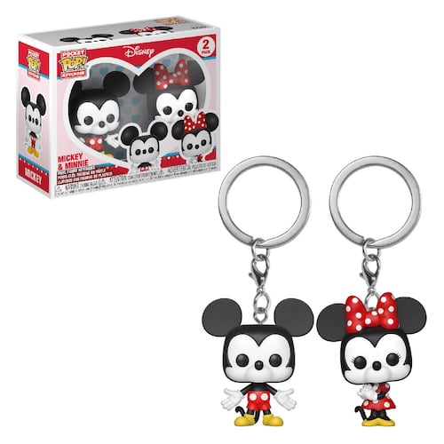 Funko Disney Pop Keychein Mickey/Minnie