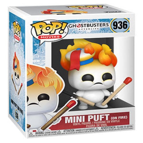 POP Movies: Ghostbusters: Afterlife- Mini Puft on Fire