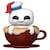 POP Movies: Ghostbusters: After- Mini Puft in Cappuccino Cup