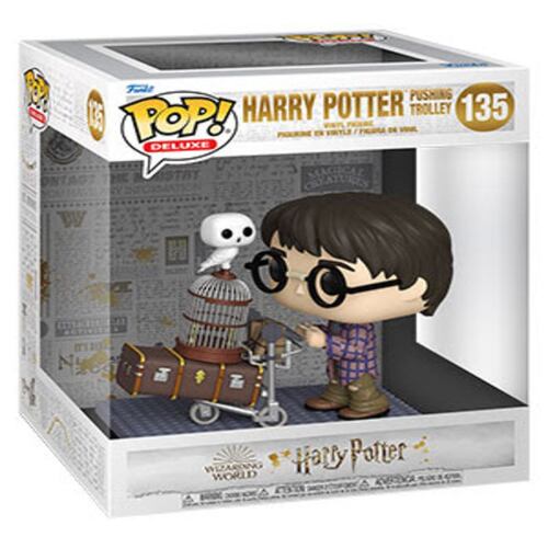 POP Deluxe: Harry Potter - Harry Pushing Trolley "6