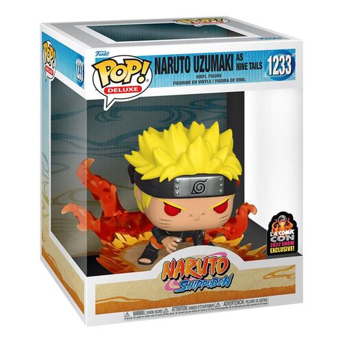 Funko POP Deluxe: Naruto - Naruto Uzumaki As Nine Tails (Exclusivo Compartido)