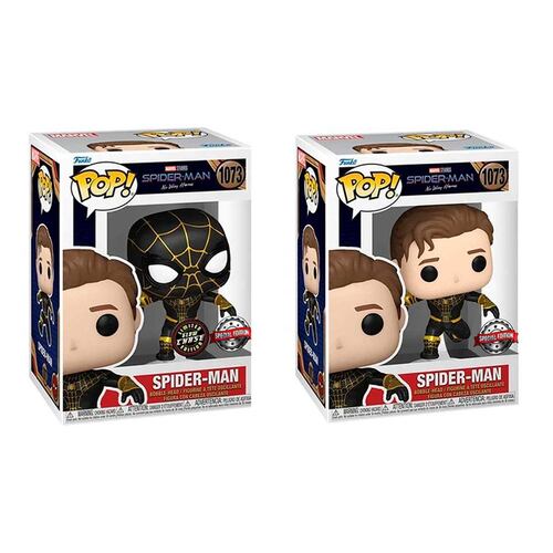 Funko POP Marvel: SMNWH- Spider-Man(BK) w/CH