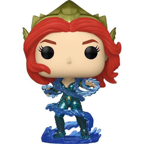 Funko Pop Movies DC Aquaman y El Reino Perdido Mera con Hydrokinesis