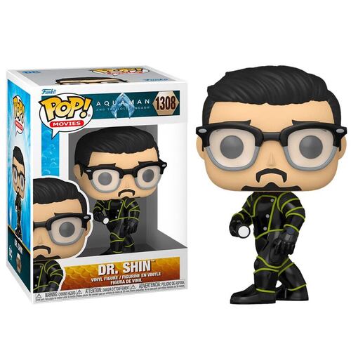 Funko Pop Movies DC Aquaman y El Reino Perdido Dr Shin