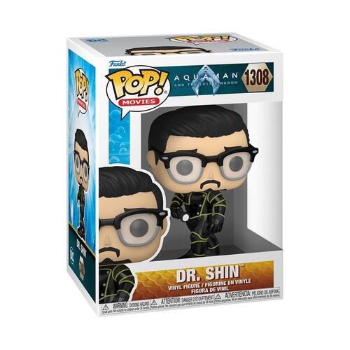 Funko Pop Movies DC Aquaman y El Reino Perdido Dr Shin