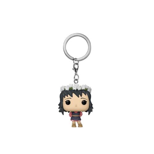 Funko Pop Keychain Demon Slayer Makomo Tocado de Flores Llavero