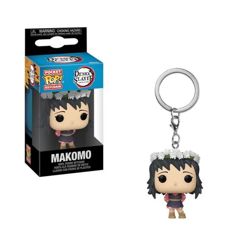 Funko Pop Keychain Demon Slayer Makomo Tocado de Flores Llavero