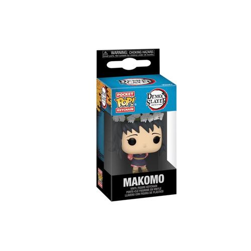 Funko Pop Keychain Demon Slayer Makomo Tocado de Flores Llavero