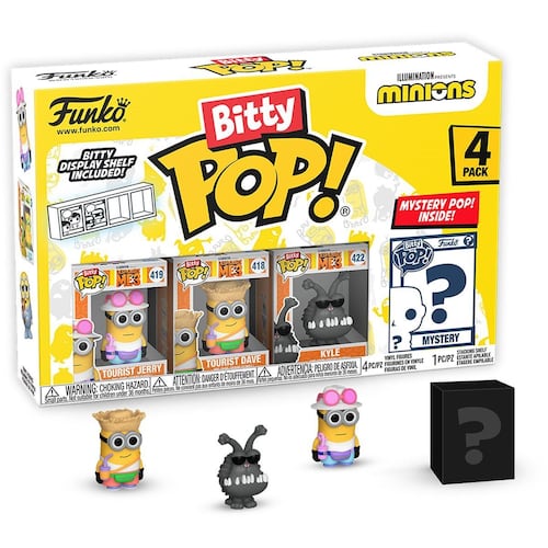 Funko Bitty POP: Minions Young Gru 4 Pack