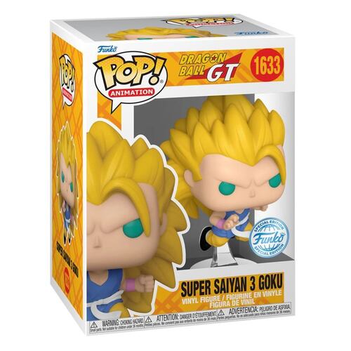 Funko Pop Animation: Dragon Ball GT Goku Super Saiyajin 3 Exclusivo