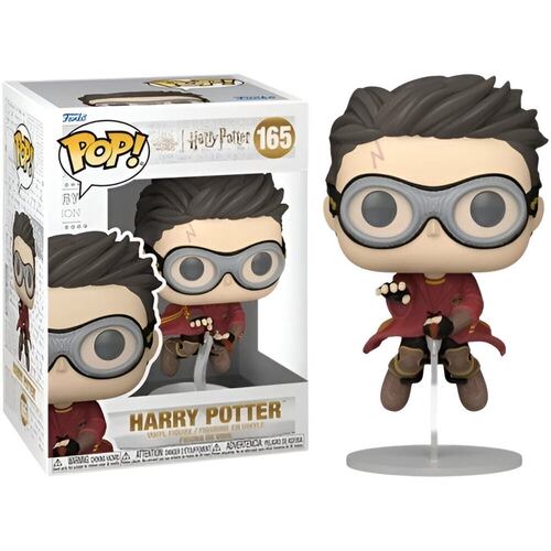 Funko Pop Movies: Harry Potter y El Prisionero de Azkaban Harry con Escoba Quidditch