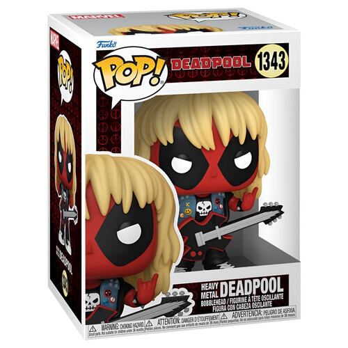 Funko Pop Marvel: Deadpool Banda de Metal PDQ